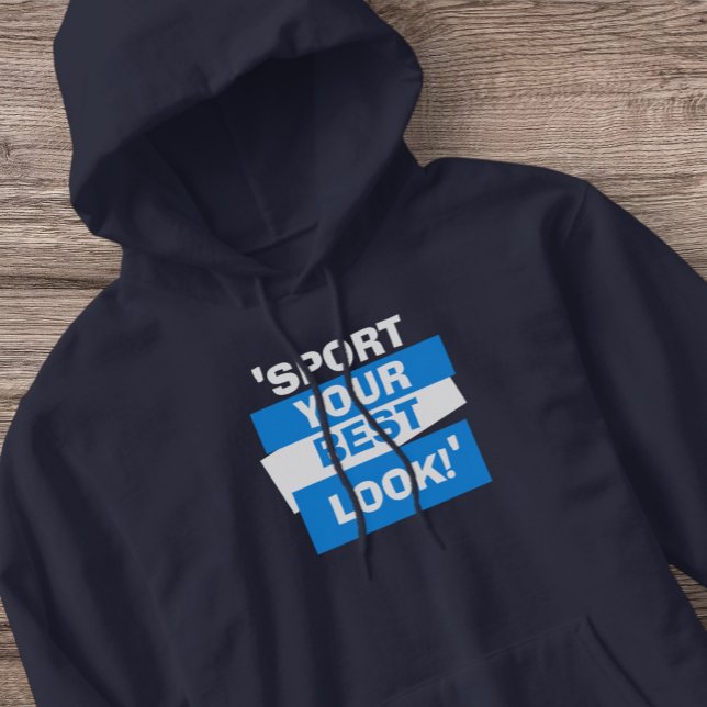 ISD Sport Your Best Look Activewear Retro  Hoodie (Von Creator hochgeladen)