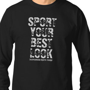 ISD Unisex-Sport-T-Shirt für den besten Look mit l T-Shirt