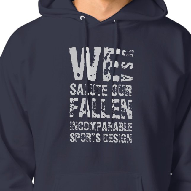 ISD We Salute unser gefallenes Basic Pullover Swea (Von Creator hochgeladen)