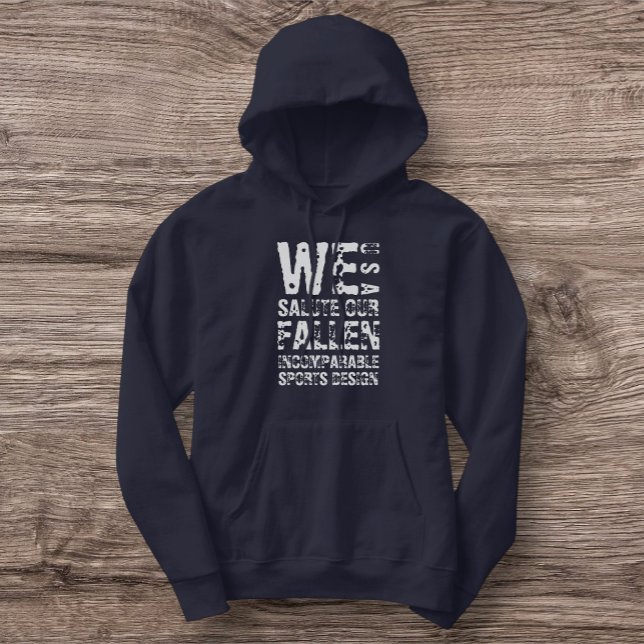 ISD We Salute unser gefallenes Basic Pullover Swea (Von Creator hochgeladen)
