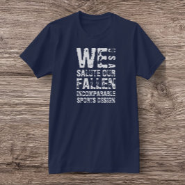 ISD Wir begrüßen unseren gefallenen T - Shirt