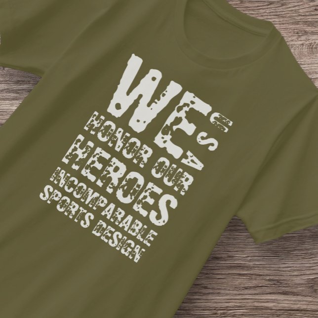 ISD Wir ehren unseren Helden-T - Shirt (Von Creator hochgeladen)