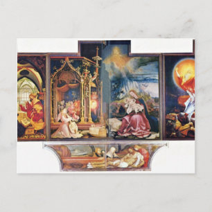 Isenheimer Ehemaliger Altar Altar In Der Antoniter Postkarte