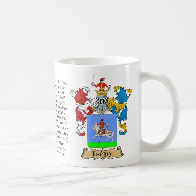 Isepy, l'origine, la signification et la tasse de (Droite)