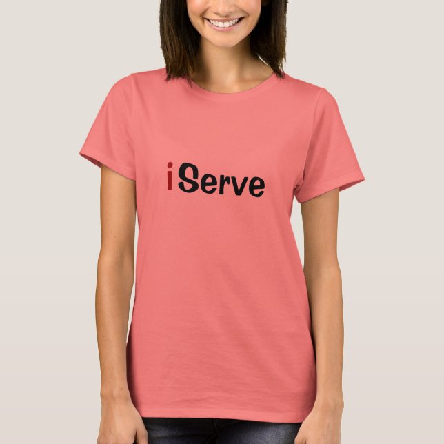 iServe T-Shirt (Vorderseite)