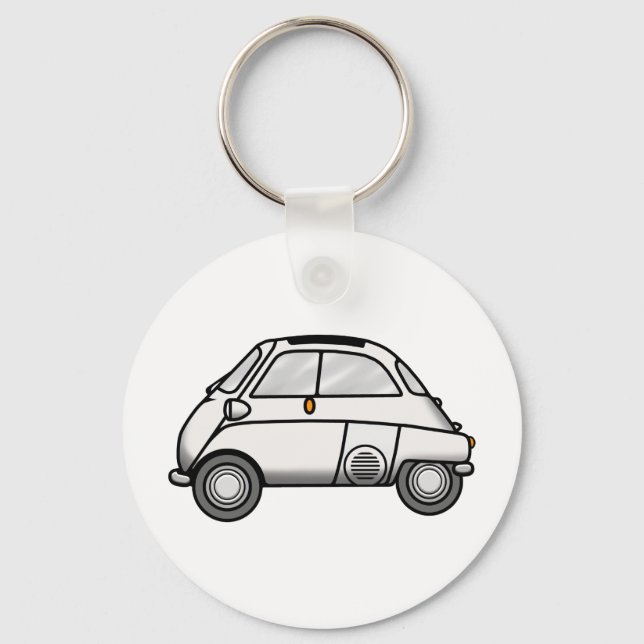 Isetta white schlüsselanhänger (Vorderseite)