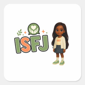 ISFJ — A Guardiã da Harmonia Quadratischer Aufkleber