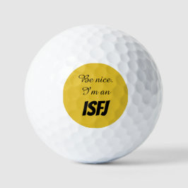 ISFJ Golf Balls Golfball