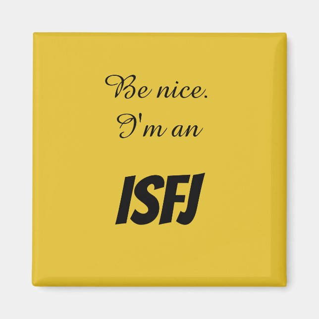 ISFJ Magnet (Vorne)