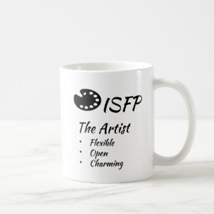 ISFP MBTI Myers-Briggs Typindikator Persönlichkei Kaffeetasse