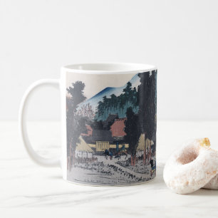 Ishiyakushi durch Hiroshige Japaner Ukiyo-e Kaffeetasse