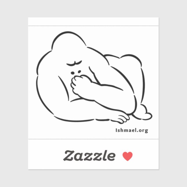 Ishmael Sticker bu Daniel Quinn (Blatt)