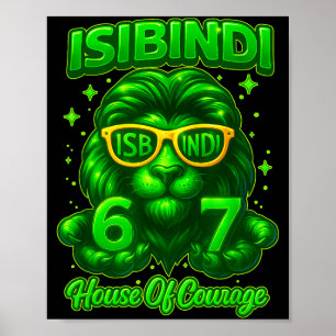 Isibindi House Of Courage Schul-System 6 7 Lustig  Poster