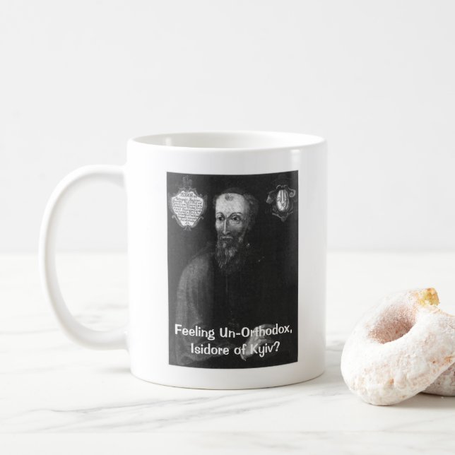 Isidore métropolitain de tasse de Kyiv (Avec donut)