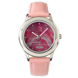 ISIS, ägyptische Göttin Antique Rosa Hieroglyphen Armbanduhr