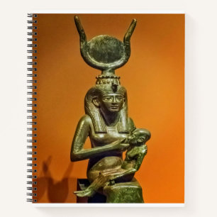 Isis(Auset) saugende Horus(Heru) Ägypten(Kemet)  Notizbuch