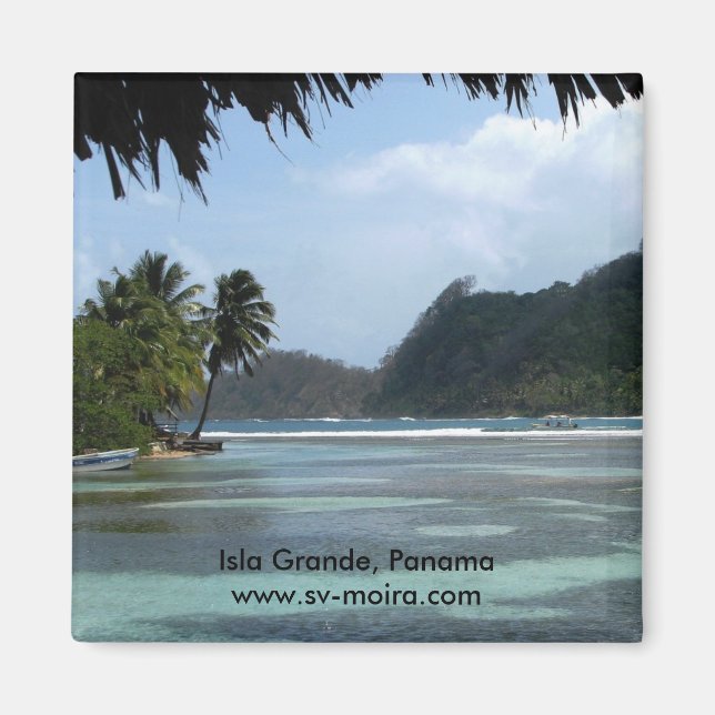 Isla Grande, Panama Magnet (Vorne)