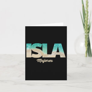 Isla Mujeres Mexiko Karte