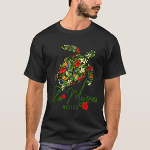 Isla Mujeres Mexiko Meeresschildkröte Tropischer H T-Shirt