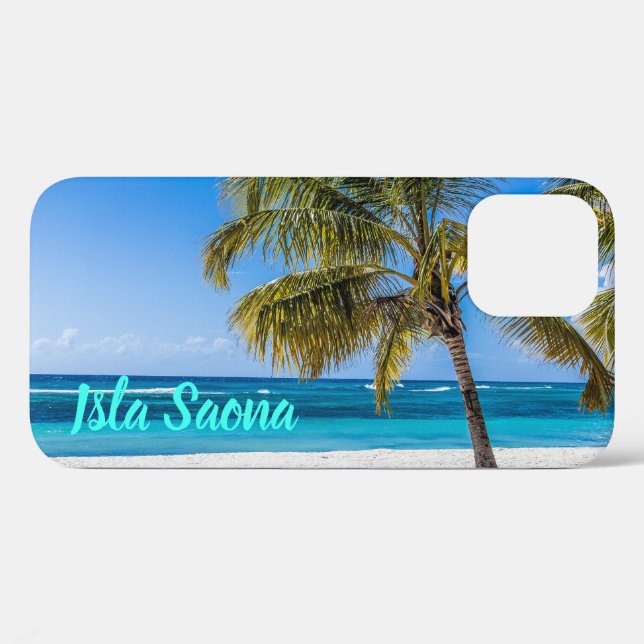 Isla Saona Beach Domenican Case-Mate iPhone Hülle (Rückseite (Horizontal))