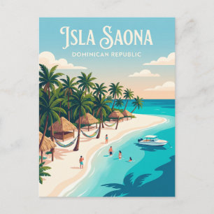 Isla Saona Dominikanische Republik Postkarte