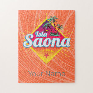 Isla Saona Karibik Dominikanische Republik Retro