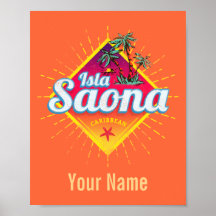 Isla Saona Karibische Dominikanische Republik Retr
