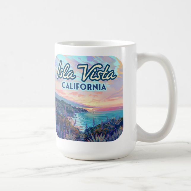 Isla Vista California Santa Barbara Goleta Uni Kaffeetasse (Rechts)