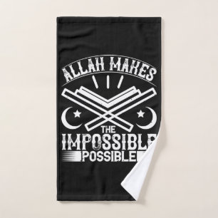 Islam - Allah macht unmöglich Handtuch