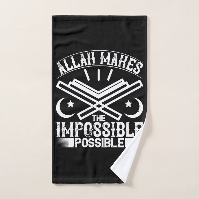 Islam - Allah macht unmöglich Handtuch (Handtuch)