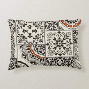 Islam Arabic Majolica Tiles Patchwork Dekokissen