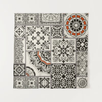 Islam Arabic Majolica Tiles Patchwork