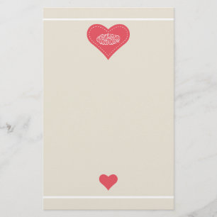 Islam Bismillah Kalligraphie-Herz-Liebe Briefpapier