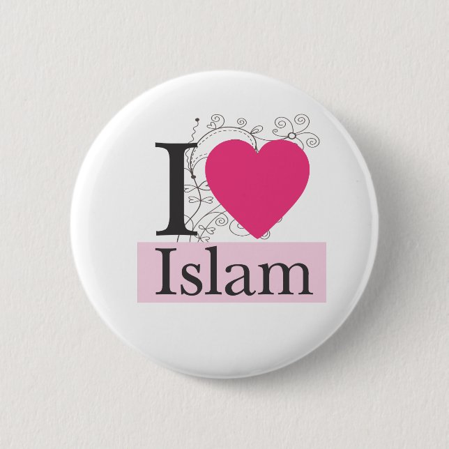 Islam der Liebe I Button (Vorderseite)
