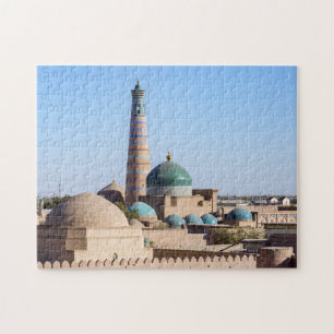 Islam Khodja Minarett & Moschee - Khiva, Usbekista