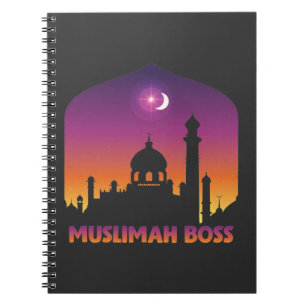 Islam Muslime Boss religiöse arabische Muslime Notizblock