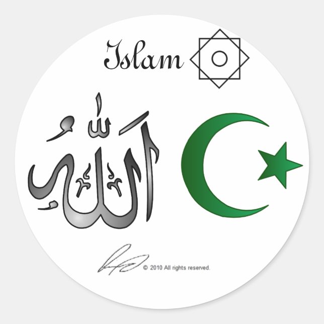 Islam Stickers (Vorderseite)
