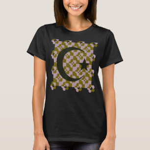 Islam-Symbol Moslem beten arabisch-islamisches Geb T-Shirt
