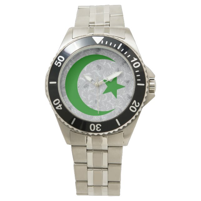 Islam-Wappen (Royal Dubai Issue) Armbanduhr (Vorderseite)