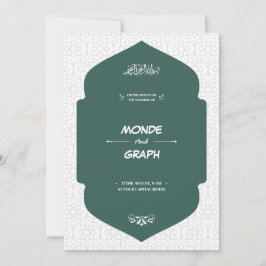 Islam Wedding Invitations Art
