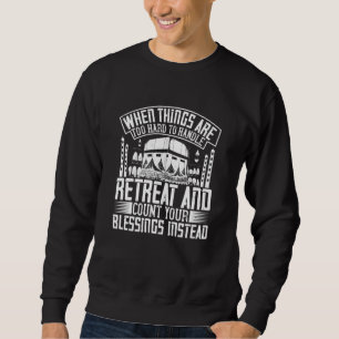 Islam - Wenn die Dinge zu schwer zu handhaben sind Sweatshirt