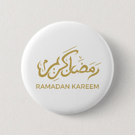Islamic Arabic Ramadan Kareem Button