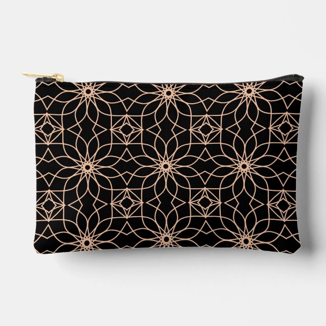 Islamic Geometric Pattern Arabic Art   Zubehörtasche (Vorderseite)