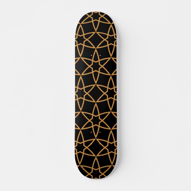 Islamic Geometric Pattern Designs   Skateboard (Vorne)