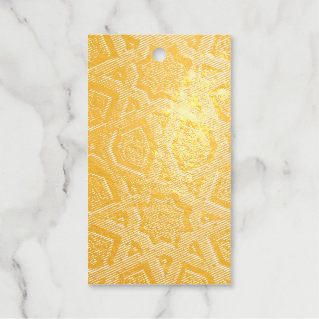 Islamic Geometric Pattern Geschenkanhänger (Vorderseite)