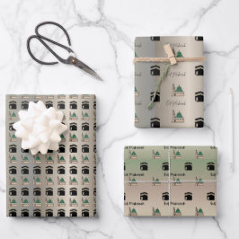 Islamic Gift Wrapping Paper – Kaaba & Prophet’s Mo Geschenkpapier Set