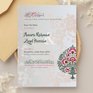 Islamique Save the Date – Mariage Nikah / Nikkah
