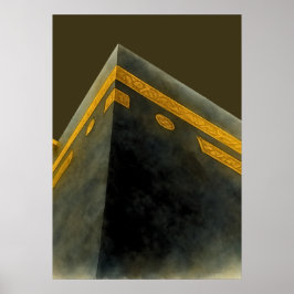 Islamische abstrakte Mekka Poster