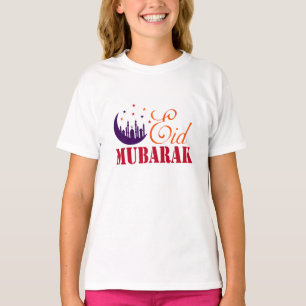 Islamische Eid-Grüße - Moderne Chic Eid Mubarak T-Shirt