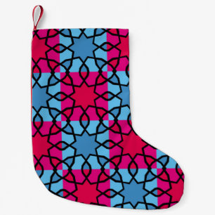 Islamische geometrische Motive, die sehr schön sin Kleiner Weihnachtsstrumpf